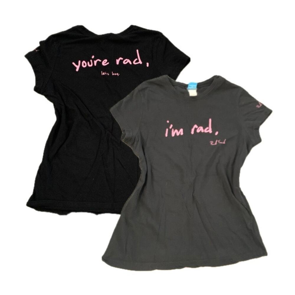 Vintage Y2K Paul Frank “You’re Red, I’m Rad” Double-Sided Tee
